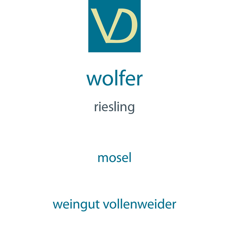 Riesling Wolfer 2021 VomBoden Dry - (750ml)