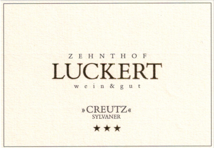 Zehnthof Luckert Creutz no vintage