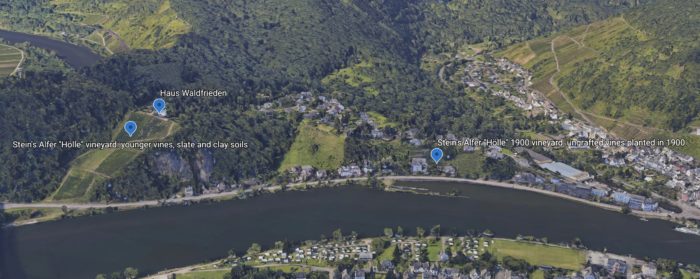Haus Waldrieden and Alfer Hölle vineyards