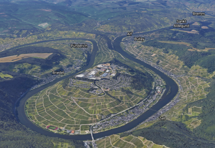 Mosel from above detail
